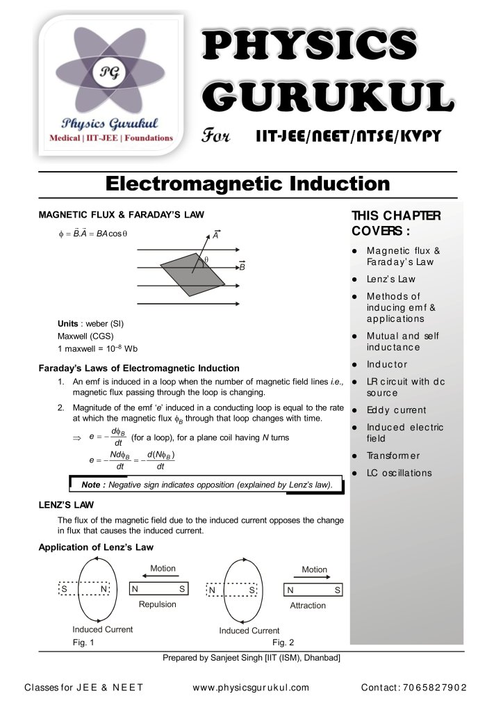Emi Notes For Neet Gurukul For Jee Neet